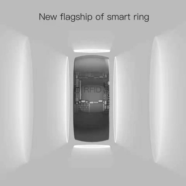 R4 smart ring SO black technology NFC magic ring ring mobile phone bracelet jewelry - Image 4