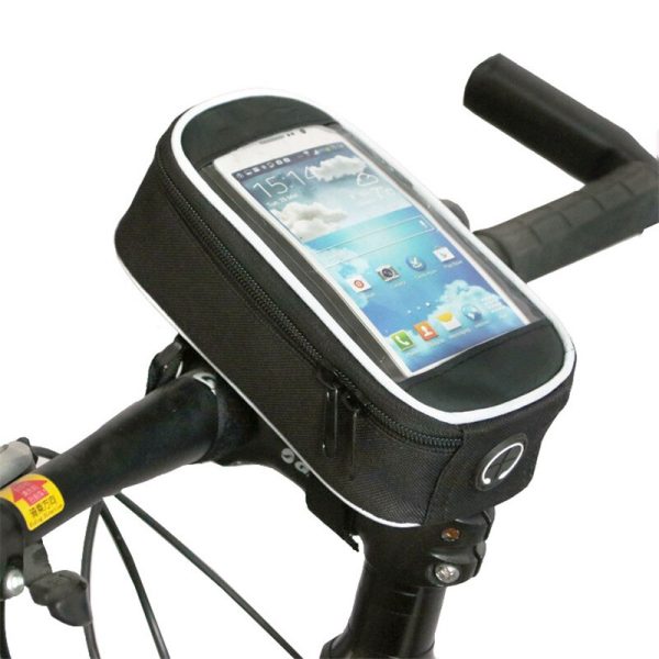 Bicycle Front Touch Screen Phone Bag MTB Road Bike Cycling Mobile Bag Cycle Front Bag 5.7 inch Cellphone Bag Bicycle Accessories - Image 12