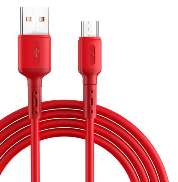3A Liquid Silicone Micro USB Type C Cable Mobile Phone Charger Fast Charging USB Data Cord Charge - Image 7