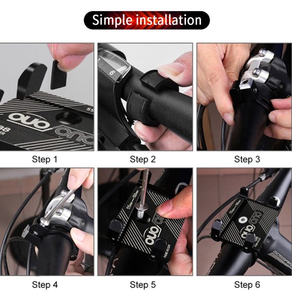 Bicycle CNC Mobile Phone Holder Electric Vehicle Mobile Phone Holder Mobile Phone Navigation Cycling Equipment - Image 5