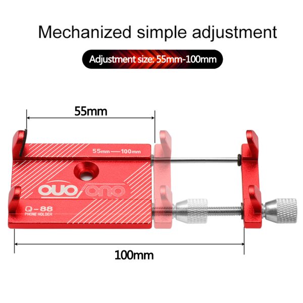 Bicycle CNC Mobile Phone Holder Electric Vehicle Mobile Phone Holder Mobile Phone Navigation Cycling Equipment - Image 4