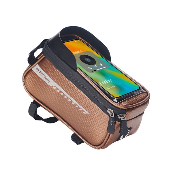 Bicycle Bag Front Beam Bag Upper Tube Bag Mountain Bike Bag Large Capacity Mobile Phone Bag Bicycle Riding Equipment - Image 6