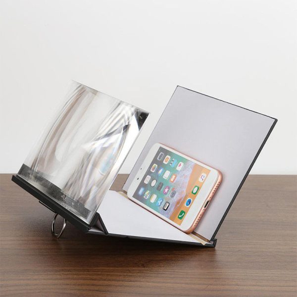 8 inch  Mobile Phone Screen Magnifier Stand Eyes Protection Display 3D Video Screen Amplifier Enlarged Stand Holder Bracket - Image 6
