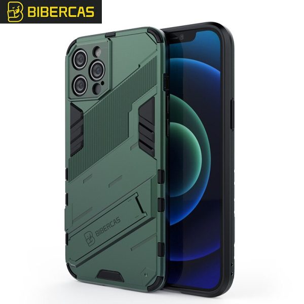 BIBERCAS for iphone11 all-inclusive mobile phone shell 13 anti-fall magnetic hard shell bracket apple 12 protective cover - Image 6