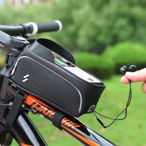 Large Capacity Waterproof Touch Screen EVA Bicycle Phone Bag Cycling Equipment Bicycle Bag Cycling Bag