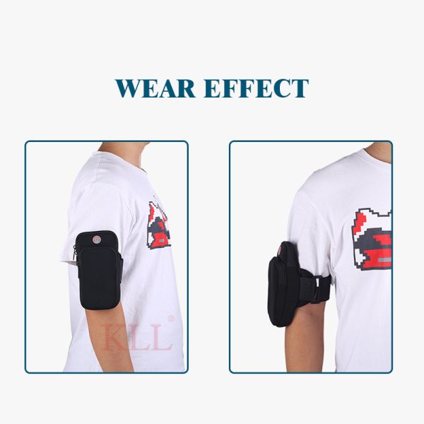 Universal 6'' Waterproof Sport Armband Bag Running Jogging Gym Arm Band Mobile Phone Bag Case Cover Holder for iPhone Samsung - Image 6