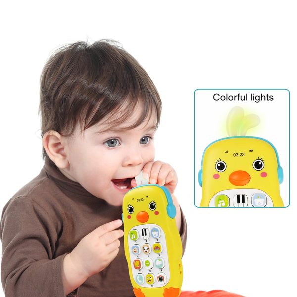 Baby Phone Toy Telephone Music Sound Machine for for Kids Infant Early Educational Mobile Phone Toys Gift - Image 3