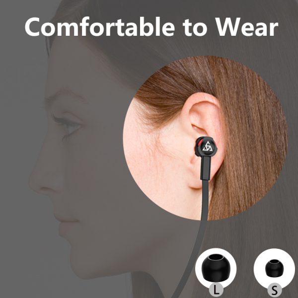 JM26 Headphone Noise Isolating in ear Earphone Headset with Mic for Mobile phone Universal for MP4 - Image 4