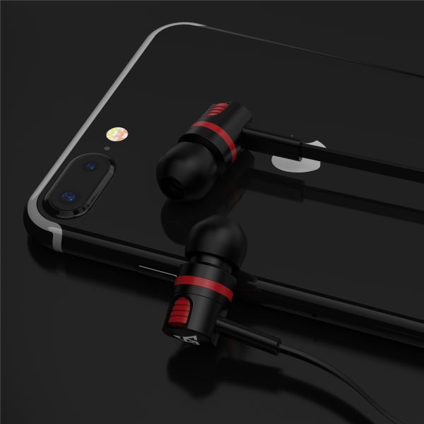 JM26 Headphone Noise Isolating in ear Earphone Headset with Mic for Mobile phone Universal for MP4 - Image 5